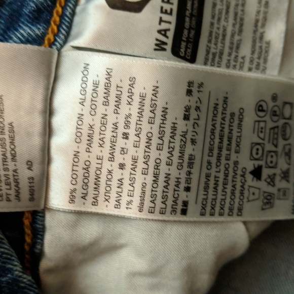 Levi's Wedgie high rise jeans - Picture 9 of 16